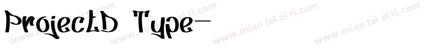 ProjectD Type字体转换
